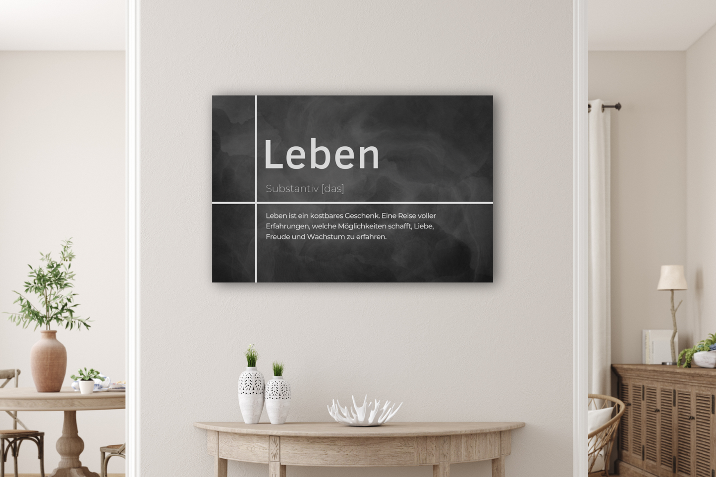 motivation-wandbild-definition-motivationsbild-schwarz-wandbild-vorschau-3-Leben